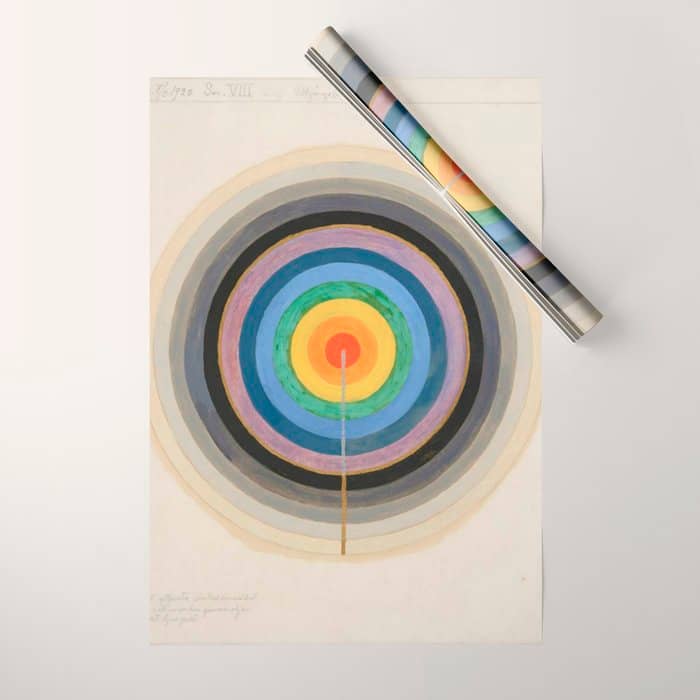 Hilma Af Klint "Series Viii. Picture Of The Starting Point (1920)" Wrapping Paper