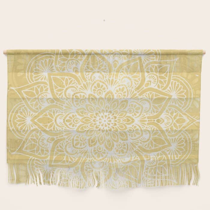 Mandala, Floral, Sun, Wall Art Boho Wall Hanging