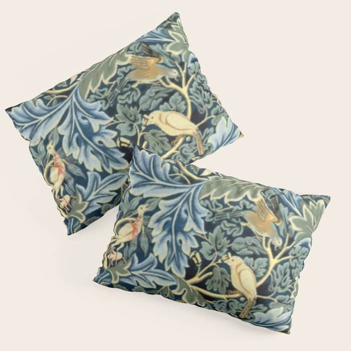 William Morris Birds And Acanthus Pillow Sham