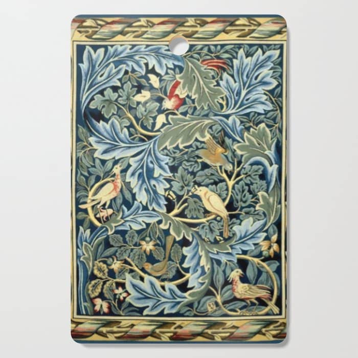 William Morris Birds And Acanthus Cutting Board