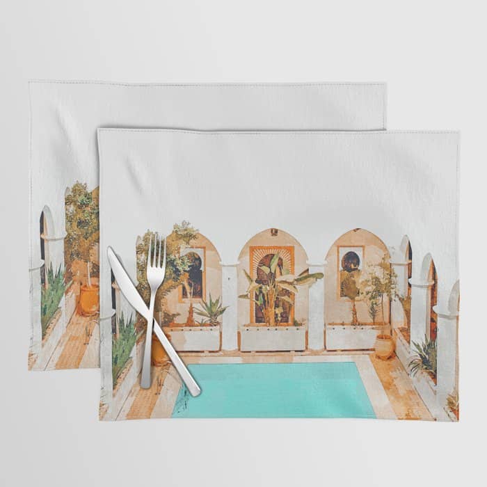 Turkish Holiday #Painting #Travel Placemat