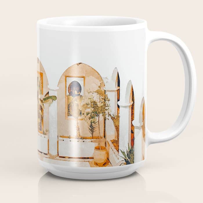 Turkish Holiday #Painting #Travel Coffee Mug