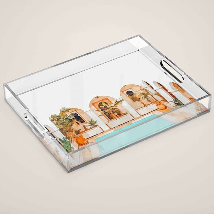 Turkish Holiday #Painting #Travel Acrylic Tray