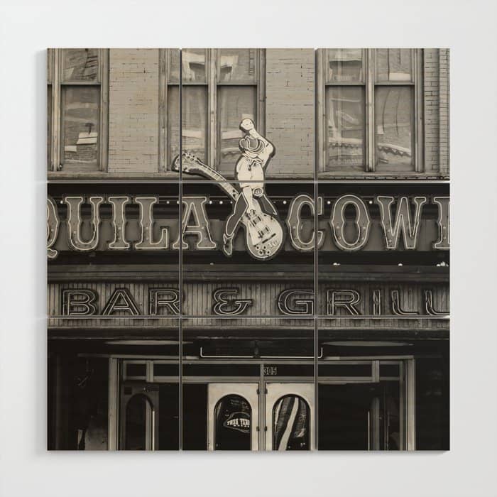 Tequila Cowboy - Nashville Wood Wall Art