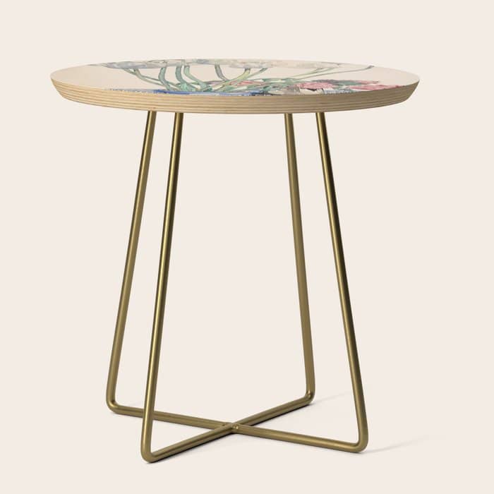 Charles Rennie Mackintosh "White Tulips" Side Table