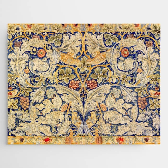 William Morris "Acanthus And Vine" 1. Jigsaw Puzzle