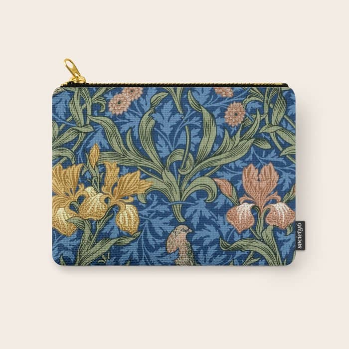William Morris "Iris" 1. Carry All Pouch