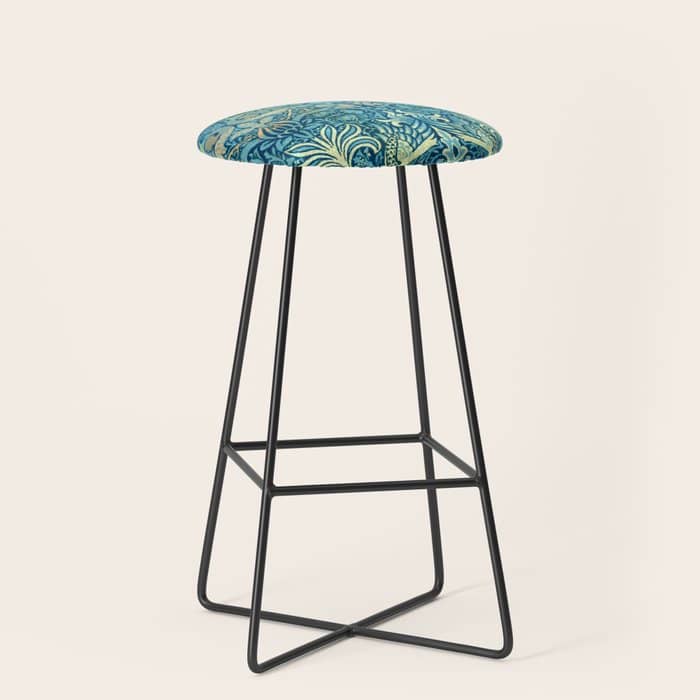 William Morris "Peacock And Dragon" Stool