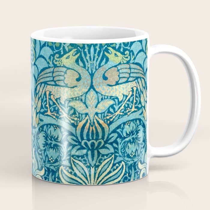 William Morris "Peacock And Dragon" Coffee Mug