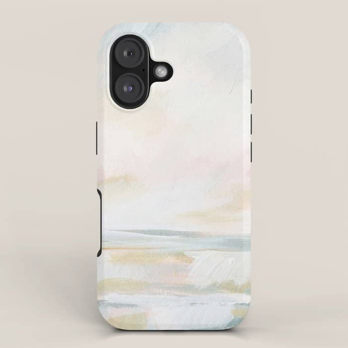 Golden Hour - Pastel Seascape Iphone Case