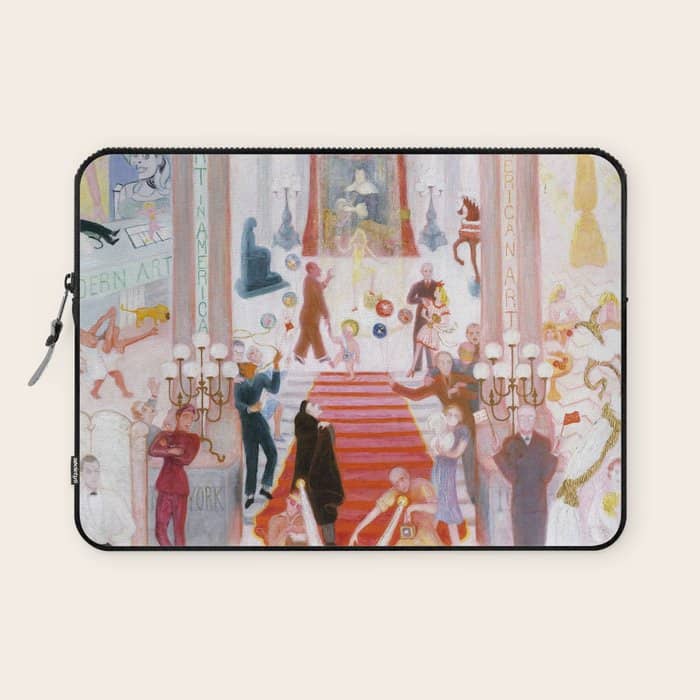 Florine Stettheimer "The Cathedrals Of Art" Laptop Sleeve