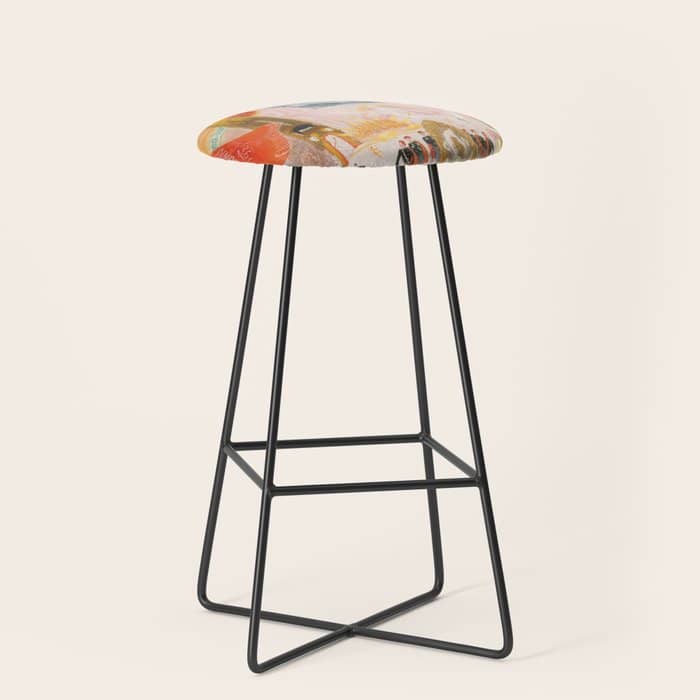 Florine Stettheimer "The Cathedrals Of Broadway" Stool