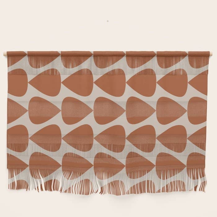 Plectrum Pattern In Clay And Putty  Wall Hanging