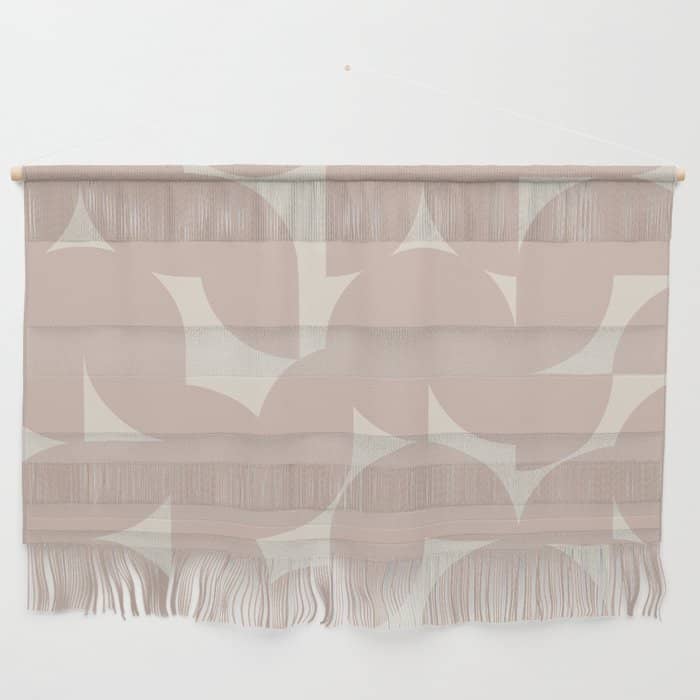 Contemporary Geometric Shapes - Natural Neutral Wall Hanging