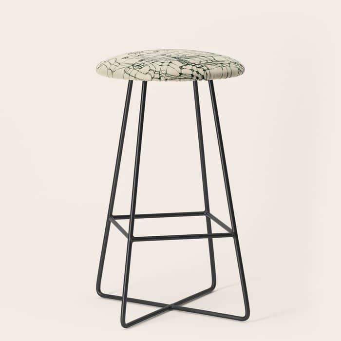 Paul Klee "Drawing Knotted In The Manner Of A Net" Stool