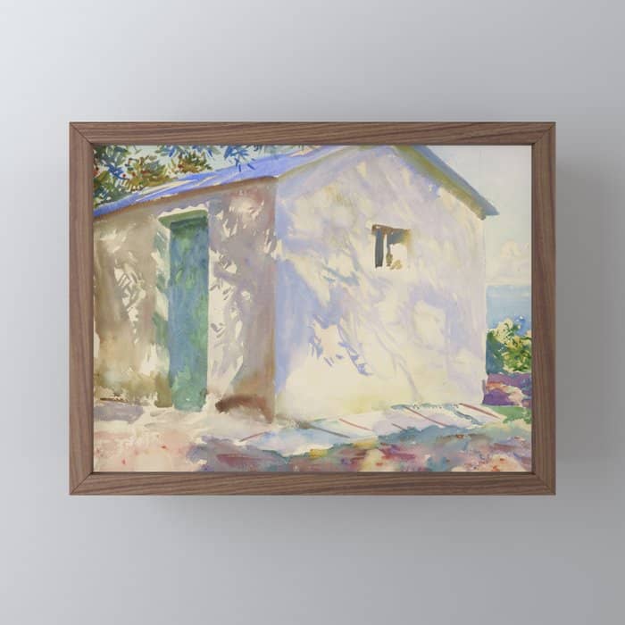 John Singer Sargent "Corfu: Lights And Shadows" Mini Art Print