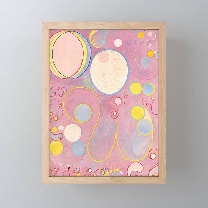 Hilma Af Klint "The Ten Largest, No. 08, Adulthood, Group Iv" Mini Art Print