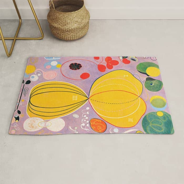Hilma Af Klint "The Ten Largest, No. 07, Adulthood, Group Iv" Rug