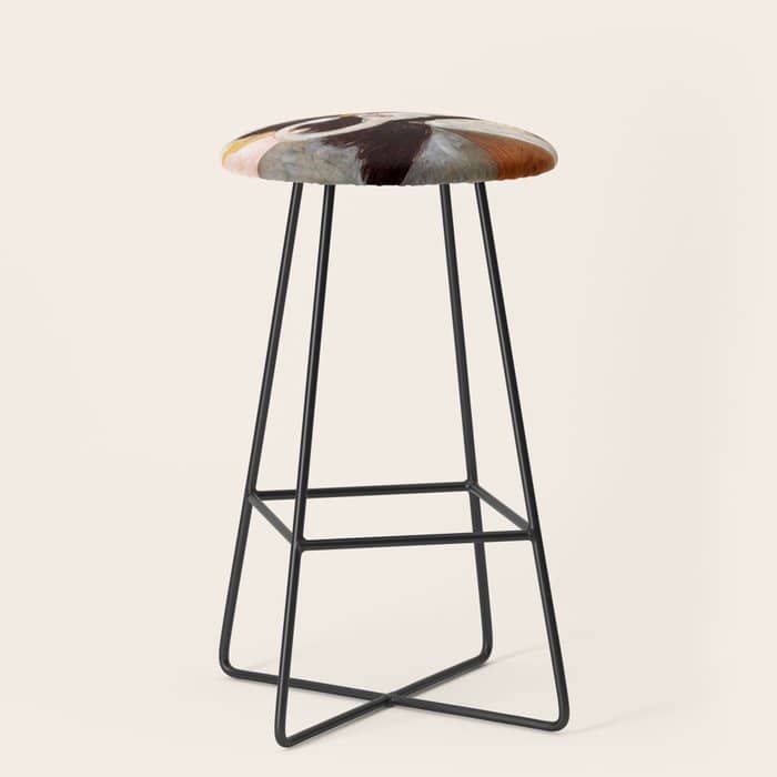 Hilma Af Klint "The Swan, No. 24, Group Ix-Suw, 1915" Stool