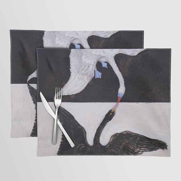 Hilma Af Klint "The Swan, No. 01, Group Ix-Suw" Placemat