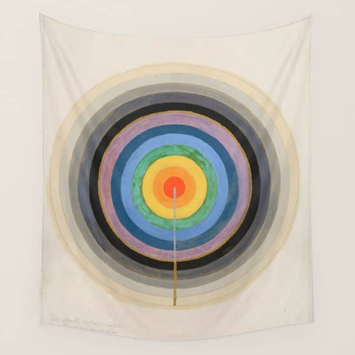 Hilma Af Klint "Series Viii. Picture Of The Starting Point (1920)" Wall Tapestry