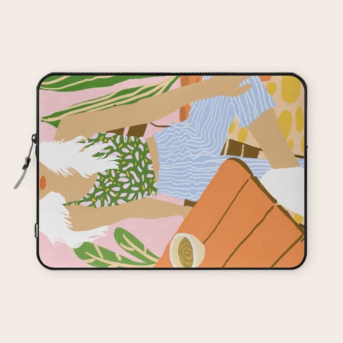 Kawa Tea #Illustration #Fashion Laptop Sleeve
