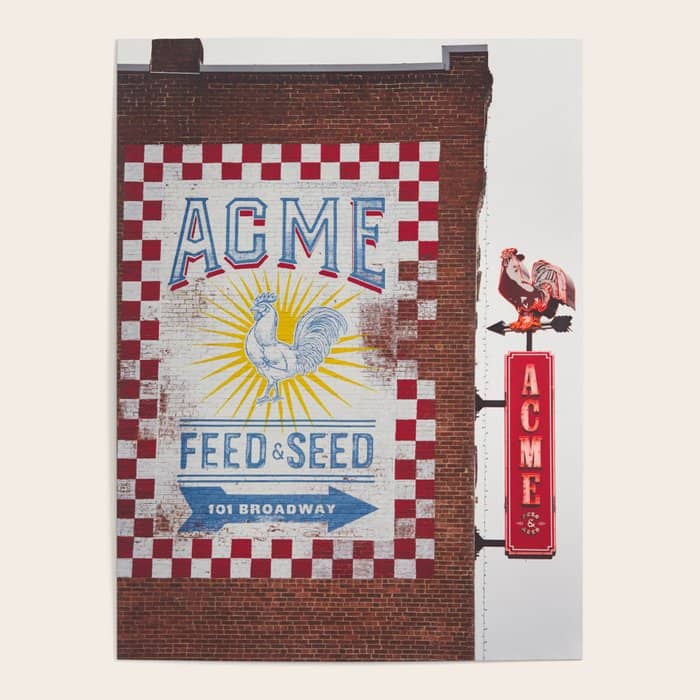 Acme Feed And Seed Nashville Tennessee Poster