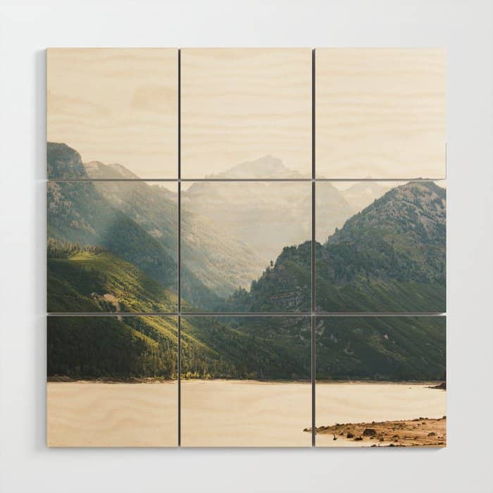 The Montana Collection - Lake Como Wood Wall Art