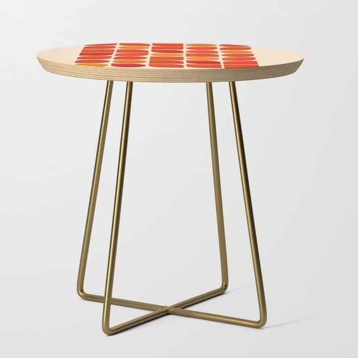 Fun Geometry - Mid-Century Abstract Side Table