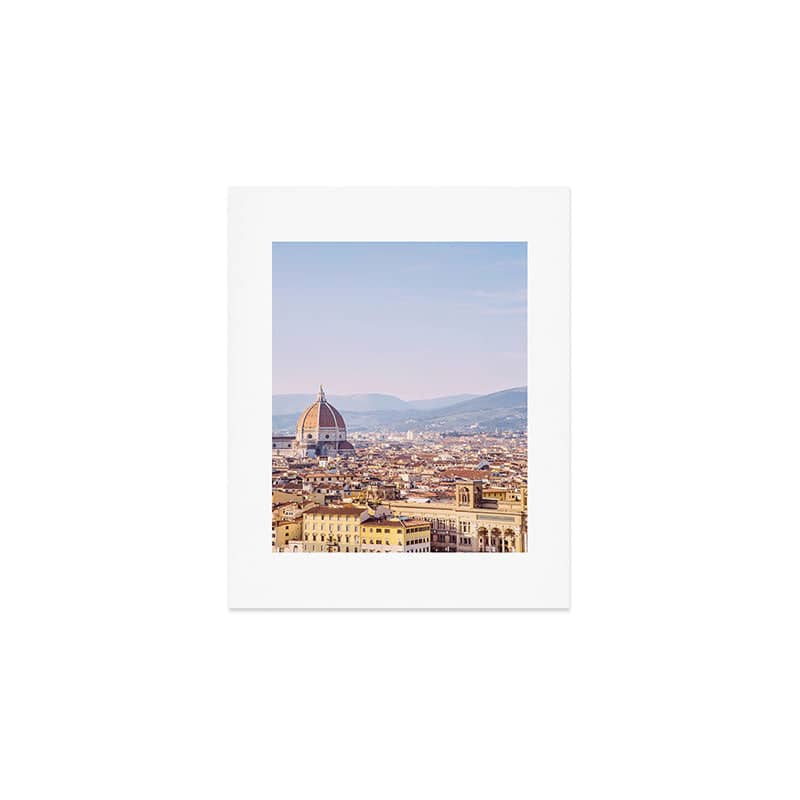 Florence Skyline - Italy Travel Photography Art Print