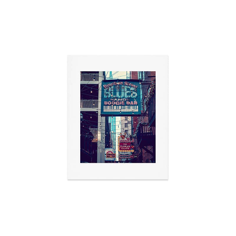 Historic Printer'S Alley Nashville Tennessee Art Print