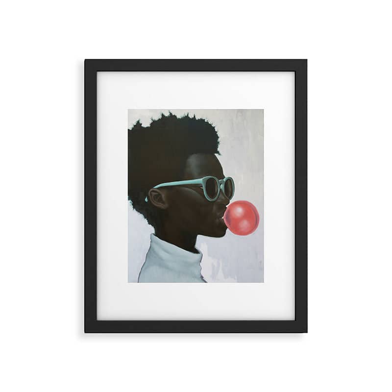 How Far Is A Light Year? Framed Art Print