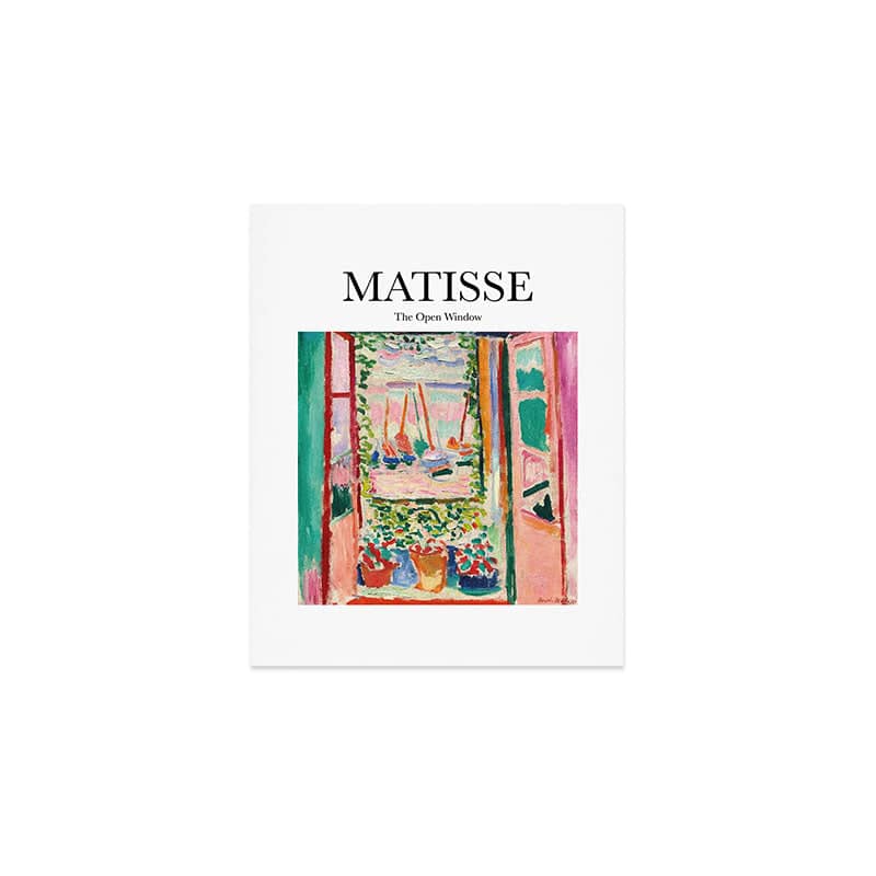 The Open Window By Henri Matisse - Artwork Design Art Print