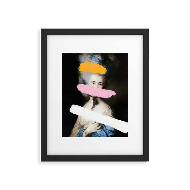 Brutalized Gainsborough 2 Framed Art Print