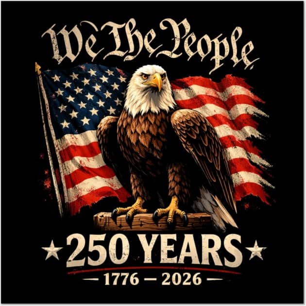 American Flag Eagle Patriotic T-Shirt