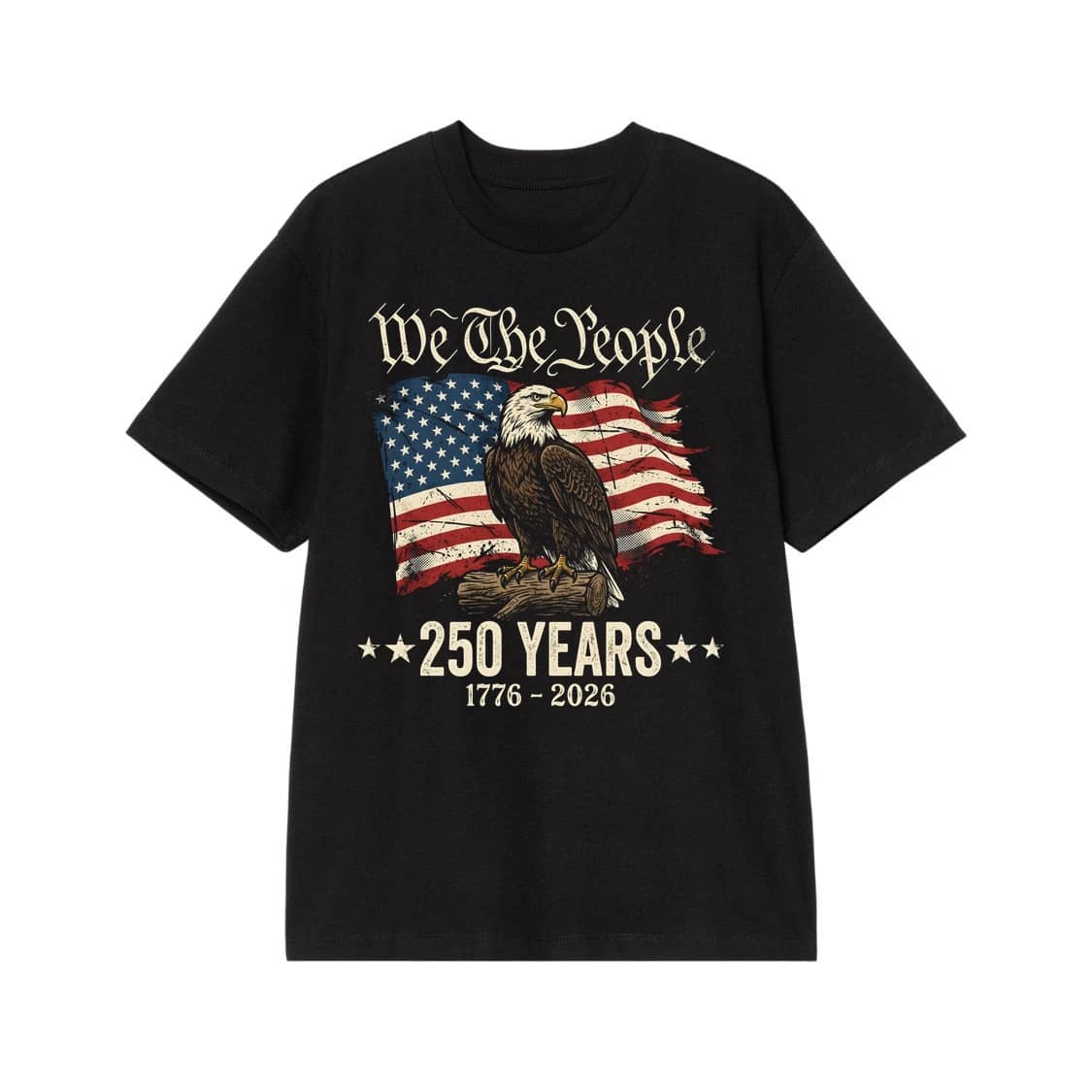 American Flag Eagle Patriotic T-Shirt