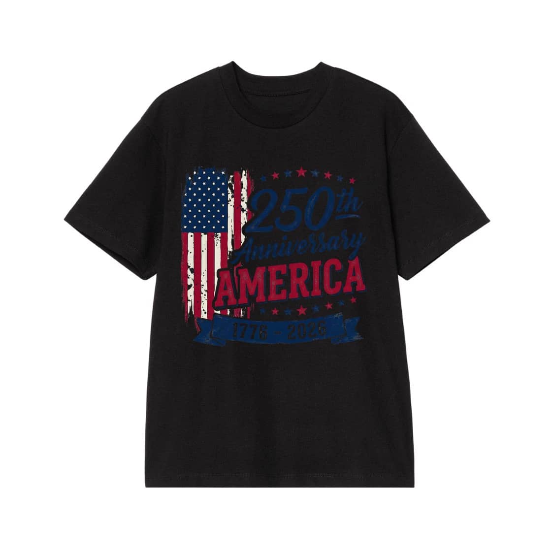 America 250th Anniversary Patriotic T-Shirt