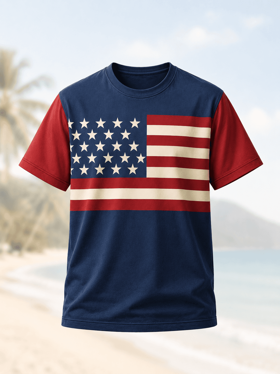 Classic American Flag Patriotic T-Shirt