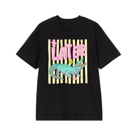 Later Alligator After While Retro Pun T-Shirt