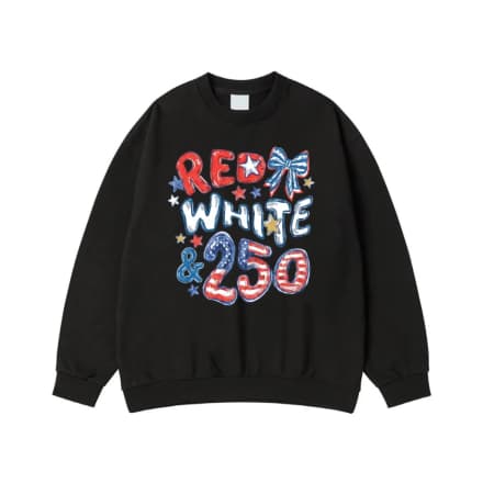 Red White & 250 Patriotic Usa 250th Anniversary Design
