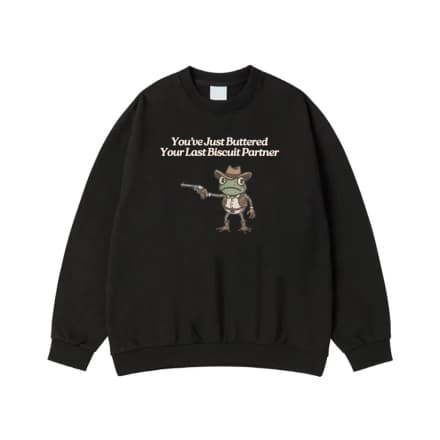 You'Ve Just Buttered Your Last Biscuit Partner Cowboy Frog T-Shirt