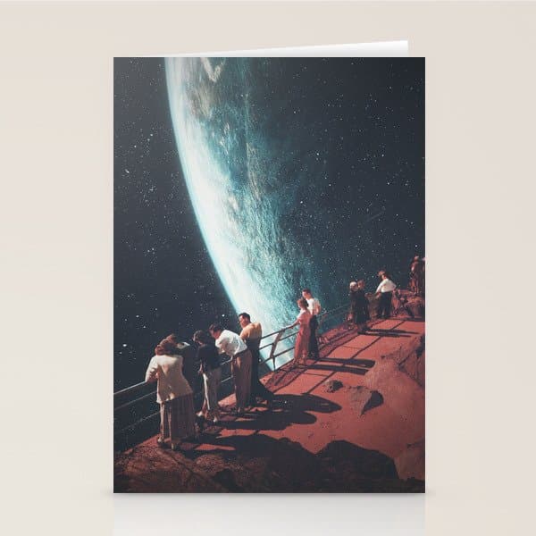 Missing the ones we Left Behind Stationery Card
