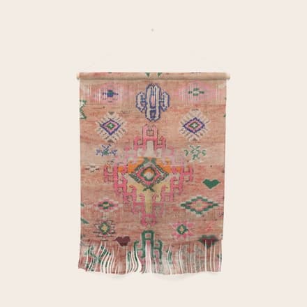 Moroccan Berber Traditional Carpet Wall Hanging