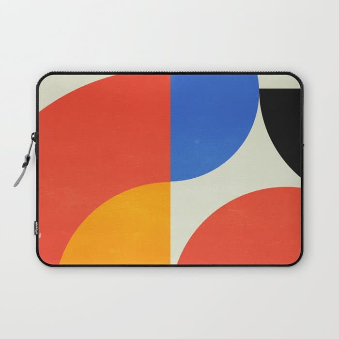 BAUHAUS 02: Exhibition 1923 | Mid Century Series Laptop Sleeve
