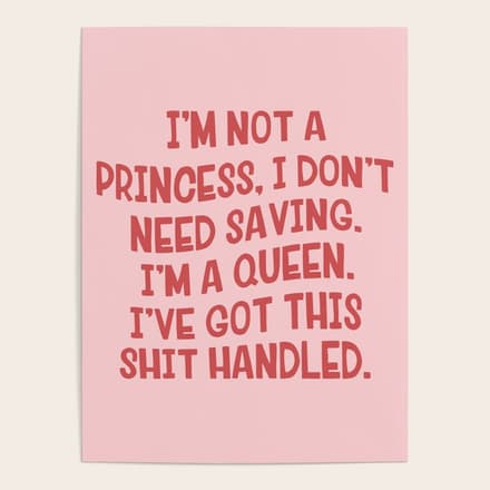 I'Ve Got This Shit Handled, Funny,  Saying Poster