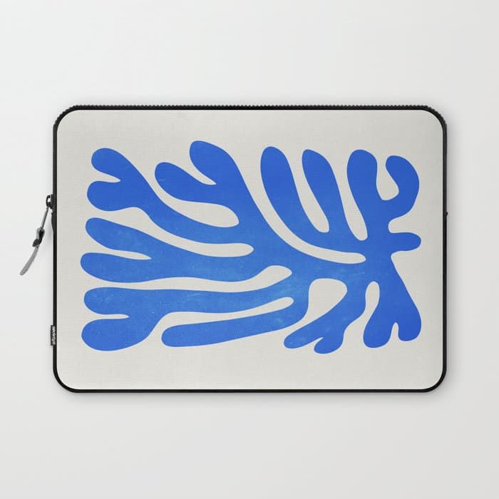Marseille Blue: Matisse Color Paper Cutouts 03 Laptop Sleeve