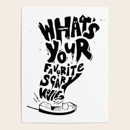 What'S Your Favorite Scary Movie? Poster