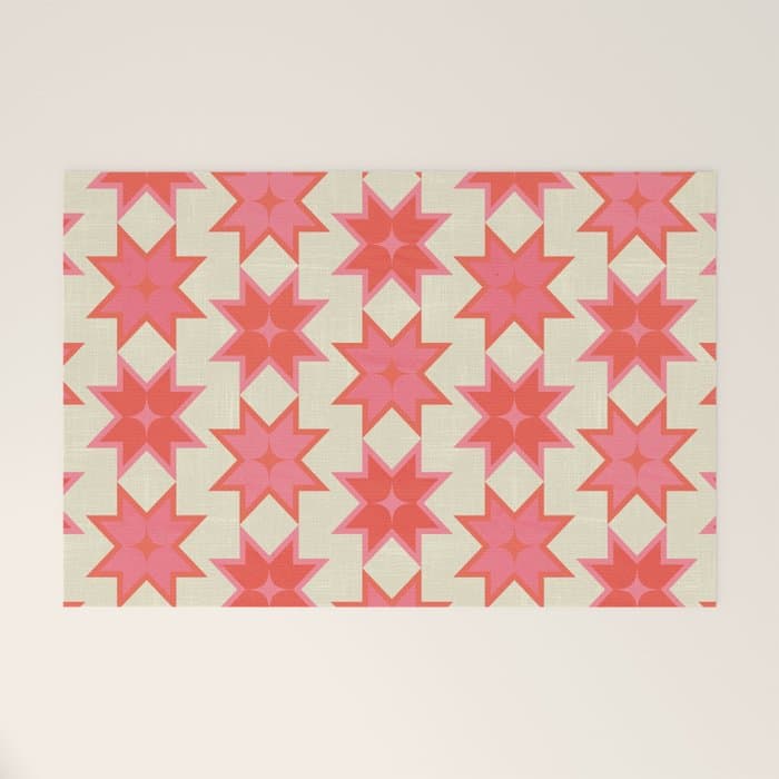 Celestial Winter Quilt Pattern Welcome Mat