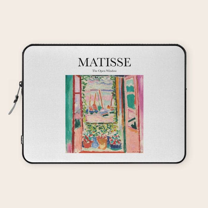 The Open Window by Henri Matisse - Artwork Design Laptop Sleeve