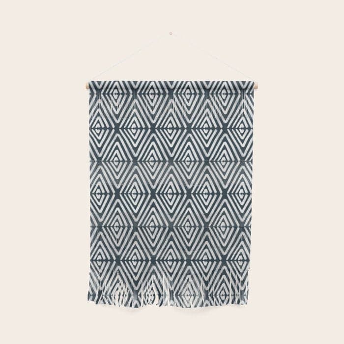 Stacked Arrows Navy and White Wall Hanging